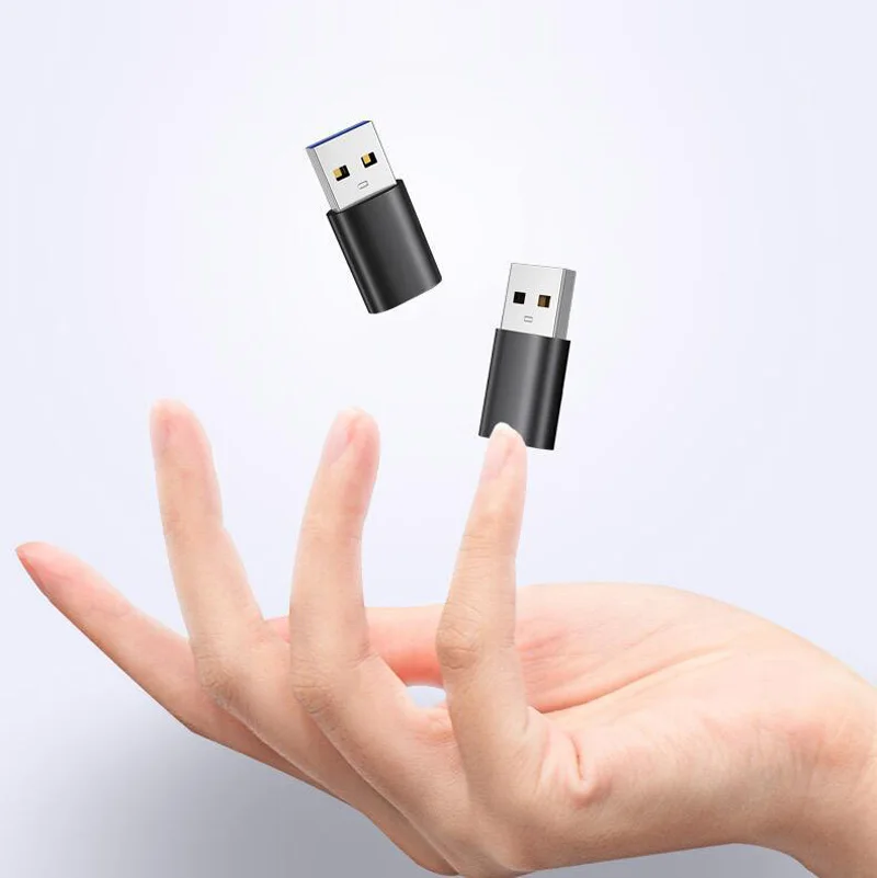 Adaptador Universal USB 3,0 OTG macho a tipo C 3,1 hembra, Cable Convertidor para cargador de coche, datos, teléfono móvil, pc, Notebook, Macbook - imagen 2