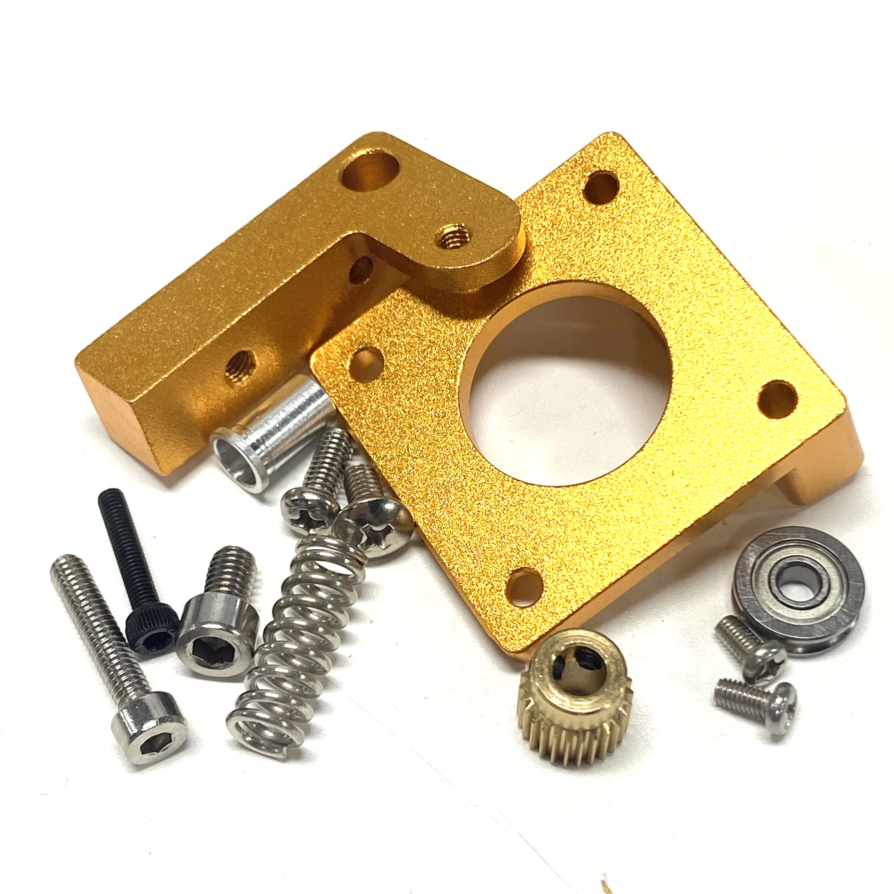 Extrusora MK8 de bloque de aleación de aluminio 3D para Makerbot, piezas de impresora 3D de filamento de 1,75mm, pieza de mano corta de extrusión - imagen 4