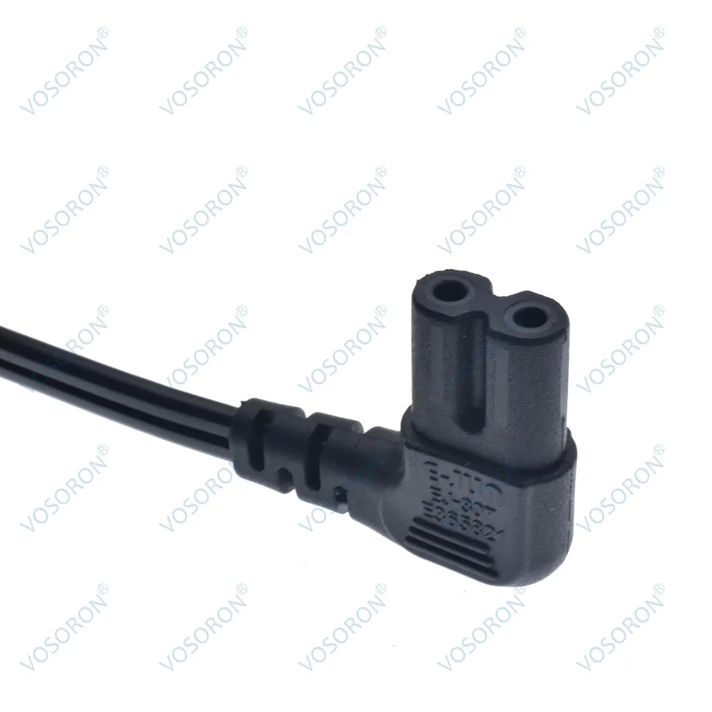 Cable de alimentación de 90 grados en ángulo recto de 1,8 m/5,9 pies para samsung philips sony LED TV - imagen 5