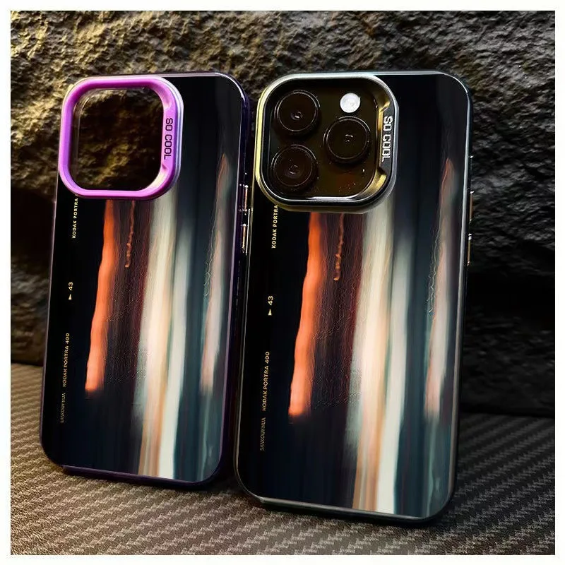 Funda de teléfono con patrón de sombra de luz irreal para iPhone 17 16 15 14 Plus 13 12 11 16E Pro Max 17 Air X XR XS, funda trasera dura mate - imagen 4