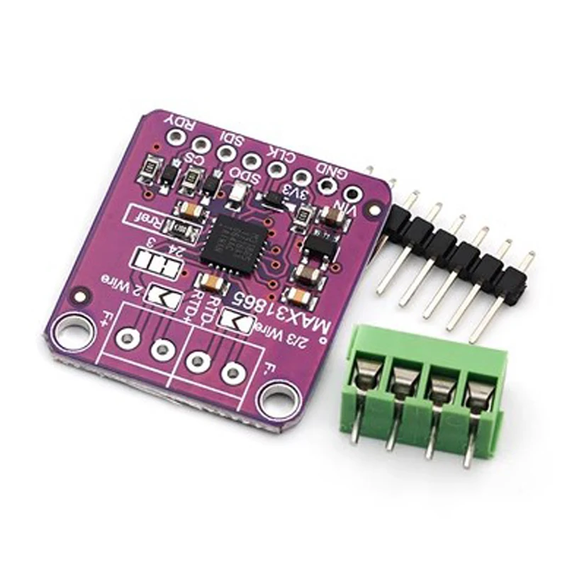 Si Tai & SH 31865 MAX31865 RTD módulo detector de temperatura de resistencia de platino PT100 a PT1000 - imagen 5