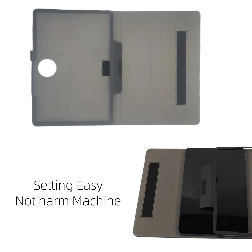 Funda de negocios para tableta TCL NXTPAPER de 14,3 ", 2024, funda con tapa de cuero PU con soporte y carcasa protectora de mano a prueba de golpes - imagen 3