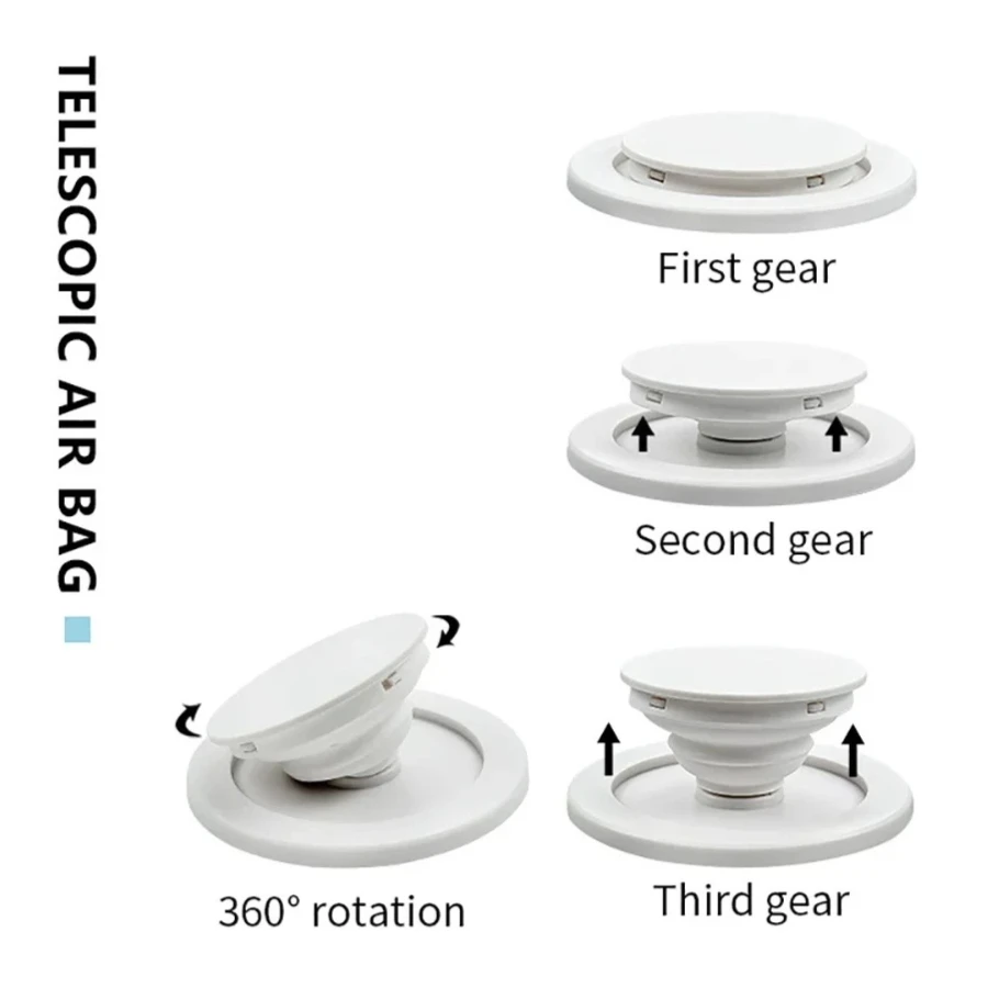 Soporte magnético de agarre para teléfono móvil, soporte de bolsillo plegable para Magsafe, IPhone, Mac, Samsung, anillo seguro, soporte de expansión para dedo - imagen 2