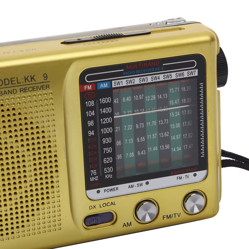 Radio Portátil Retro AM FM SW – Antena Telescópica y Altavoz - imagen 4