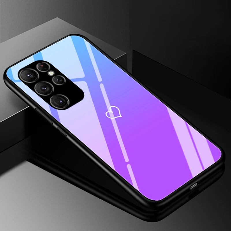 Funda de vidrio templado para Samsung Galaxy S25 Ultra, carcasa trasera dura de lujo, S25Ultra S 25 Ultra - imagen 3