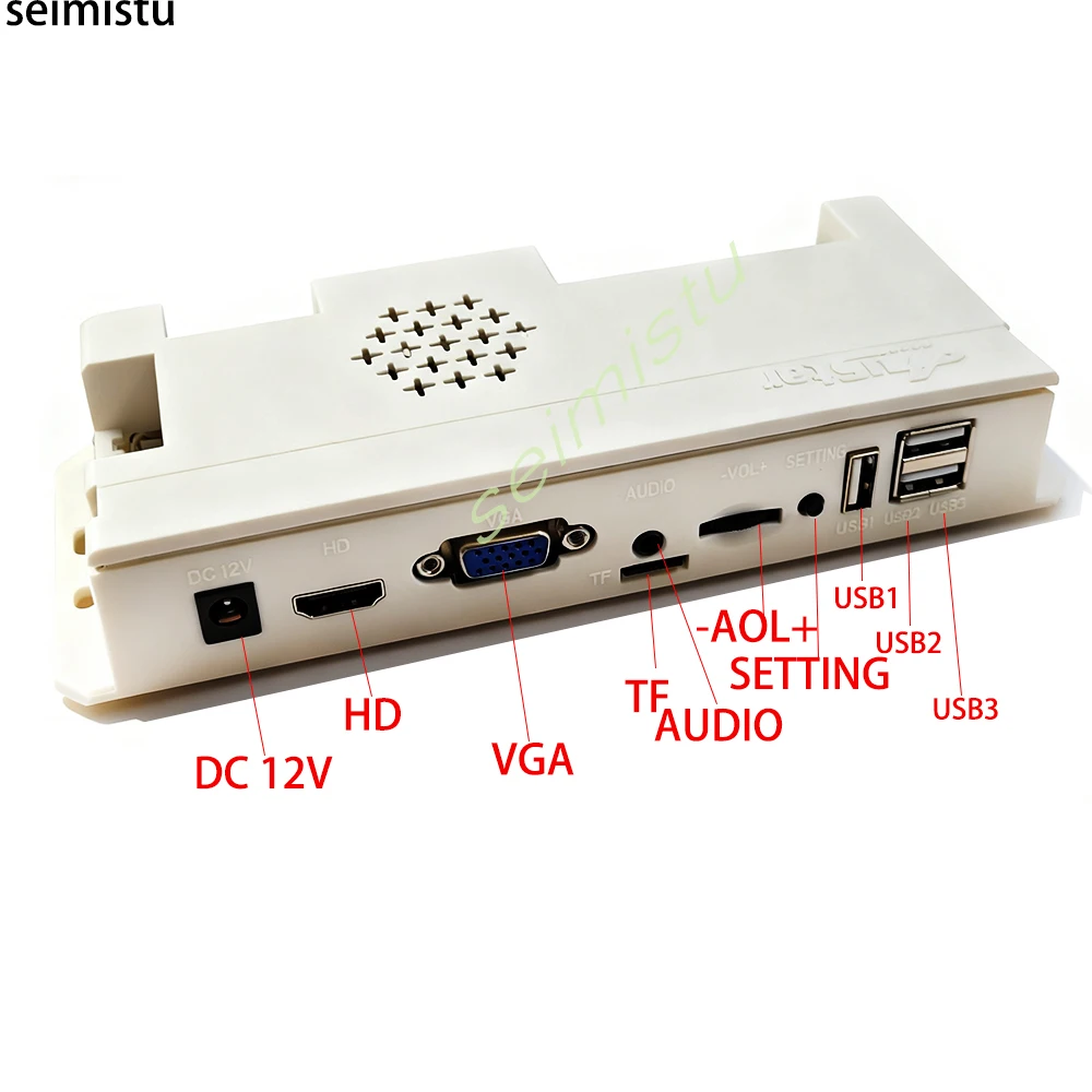 Pandora OS caja de juegos 30000 en 1 tablero de juegos placa base de 2 jugadores HDMI VGA para gabinete de juegos Arcade Bar Top Machine consola de Joystick - imagen 5