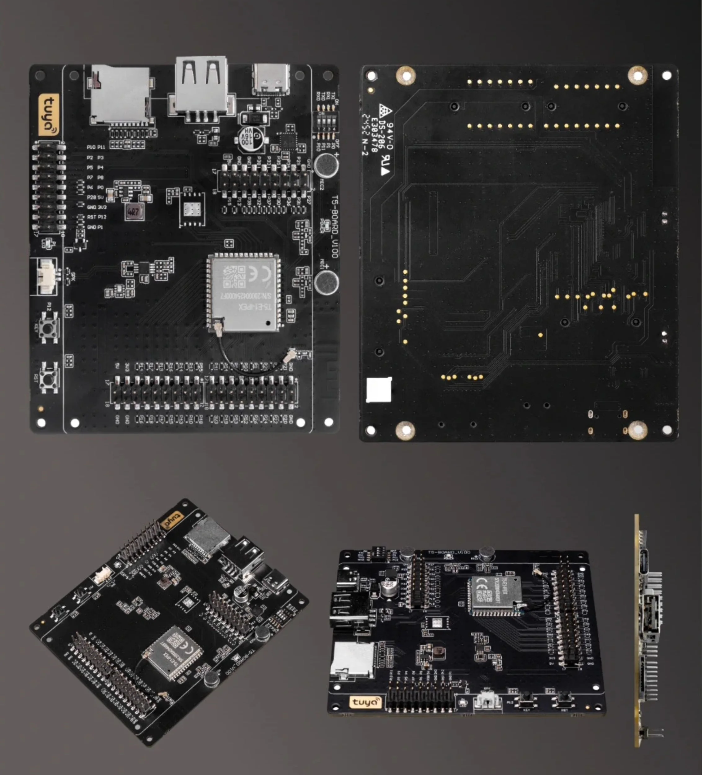 Placa de desarrollo TuyaOS T5AI-Board con módulo de modo dual WiFi/BLE T5-E1-IPEX - imagen 4