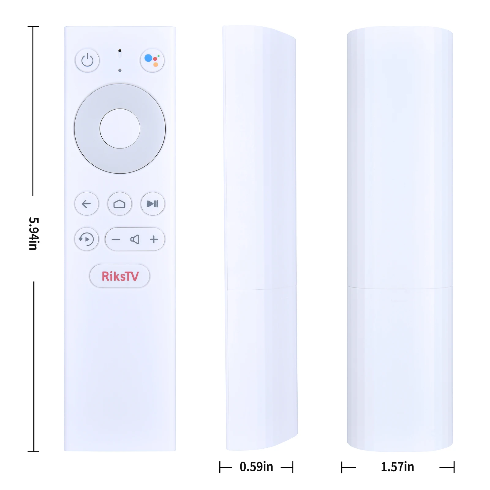 Nuevo WH 200319 Control remoto C/ROH para RiksTV fuerte SRT412 Strømmeboks con asistente de Google - imagen 5