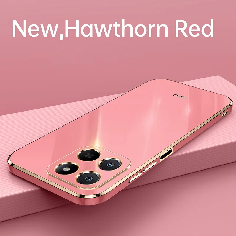 Para Honor 400 Smart 5G funda para Honor 400 Smart 5G alta calidad suave TPU Anti-huella digital funda protectora para cámara - imagen 2