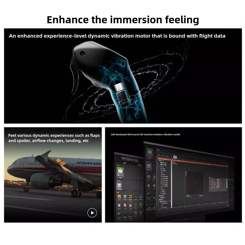 WINWING URSA MINOR Joystick Simulador Vuelo para Prepar3D X-Plane - imagen 5