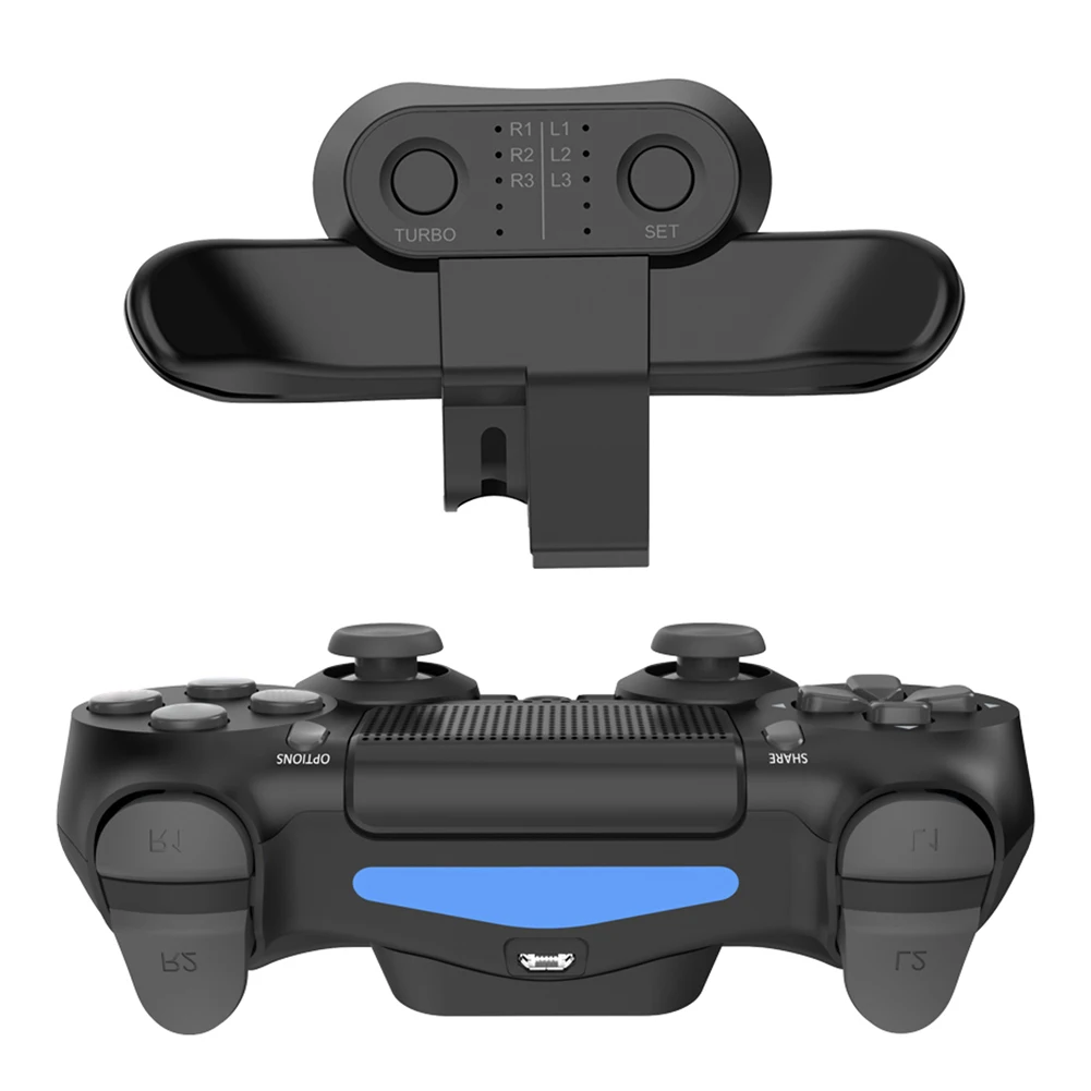 Accesorio de botón trasero para mando de PS4, adaptador de extensión trasera DualShock4, llave de paleta de mando con Turbo para SONY PS4 - imagen 2