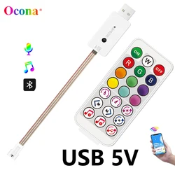 Controlador USB WS2812 WS2811 para tira de LED Dream Color, RGB-IC, DC5V, 600 píxeles, aplicación de sincronización de música, Compatible con Bluetooth, JST