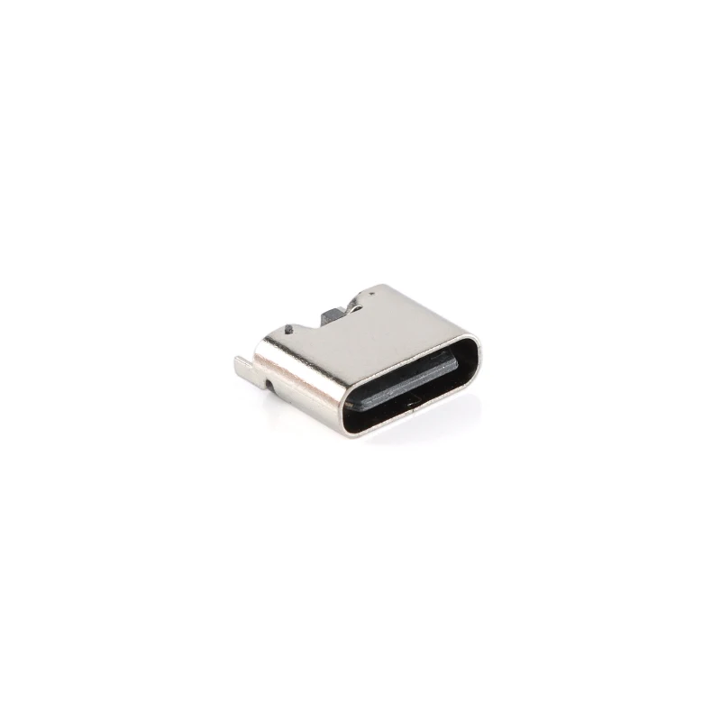 Placa de enchufe hembra Simple soldada, 10 piezas, USB tipo C, 2 pines, Horizontal/Vertical, 2P, carga rápida para conector USB Android - imagen 4
