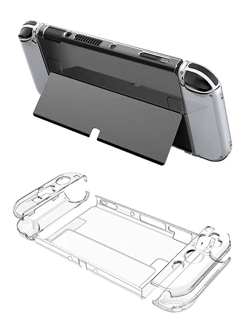 DATA FROG-funda protectora de cristal, funda protectora para consola OLED tible-Switch, accesorios para consola de juegos - imagen 4