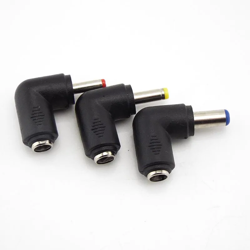 Conector de fuente de alimentación CC para ordenador portátil, adaptador de cargador m20 de 5,5x2,1mm, enchufe hembra de conversión, ángulo recto macho 3,5 2,5 4,0x1,7mm - imagen 5
