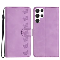 Funda de cuero Samsung Galaxy tipo cartera con ranura para tarjetas