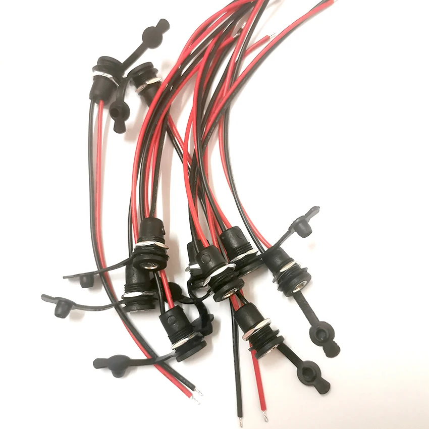 Cable de enchufe de puerto de carga para patinete eléctrico, cable para padres con enchufe de CC de carga de 5A de alta corriente de aviación, 5,5x2,5mm - imagen 4