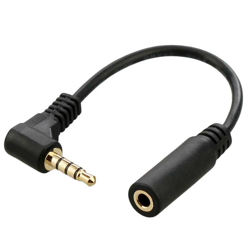 Estéreo TRRS 3,5mm macho a TRS 3,5mm hembra Cable adaptador de Audio línea TRS 3,5 hembra TRRS 3,5 macho 3,5mm TRRS macho TRS hembra 3,5 - imagen 4