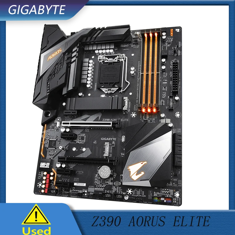 Placa base GIGABYTE Z390 AORUS ELITE LGA 1151 Intel Z390 DDR4 128GB ATX