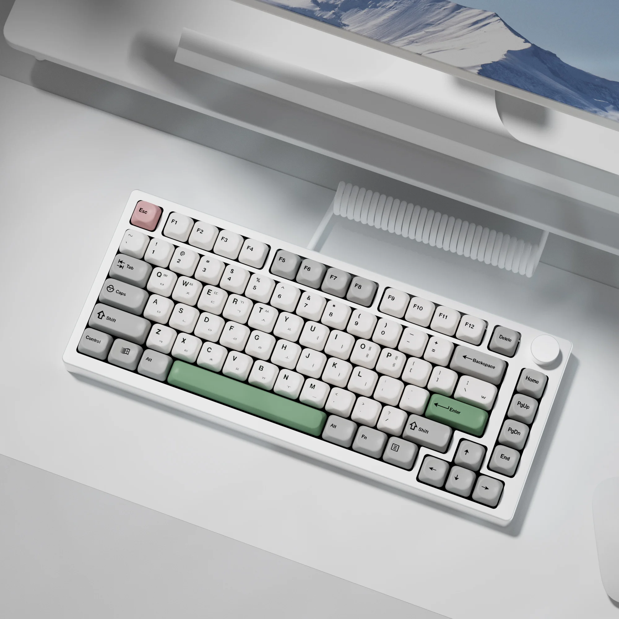 KBDiy-teclas coreanas GMK 9009 PBT, teclas Retro, perfil KOA ISO MAC 7U, 138 teclas para juegos personalizados, juego de teclas de teclado mecánico - imagen 2