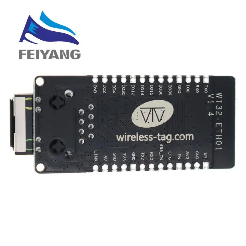 Placa de módulo inalámbrico MCU ESP32, puerto serie integrado, red Ethernet, compatible con Bluetooth, WIFI Combo Gateway, WT32-ETH01 - imagen 3