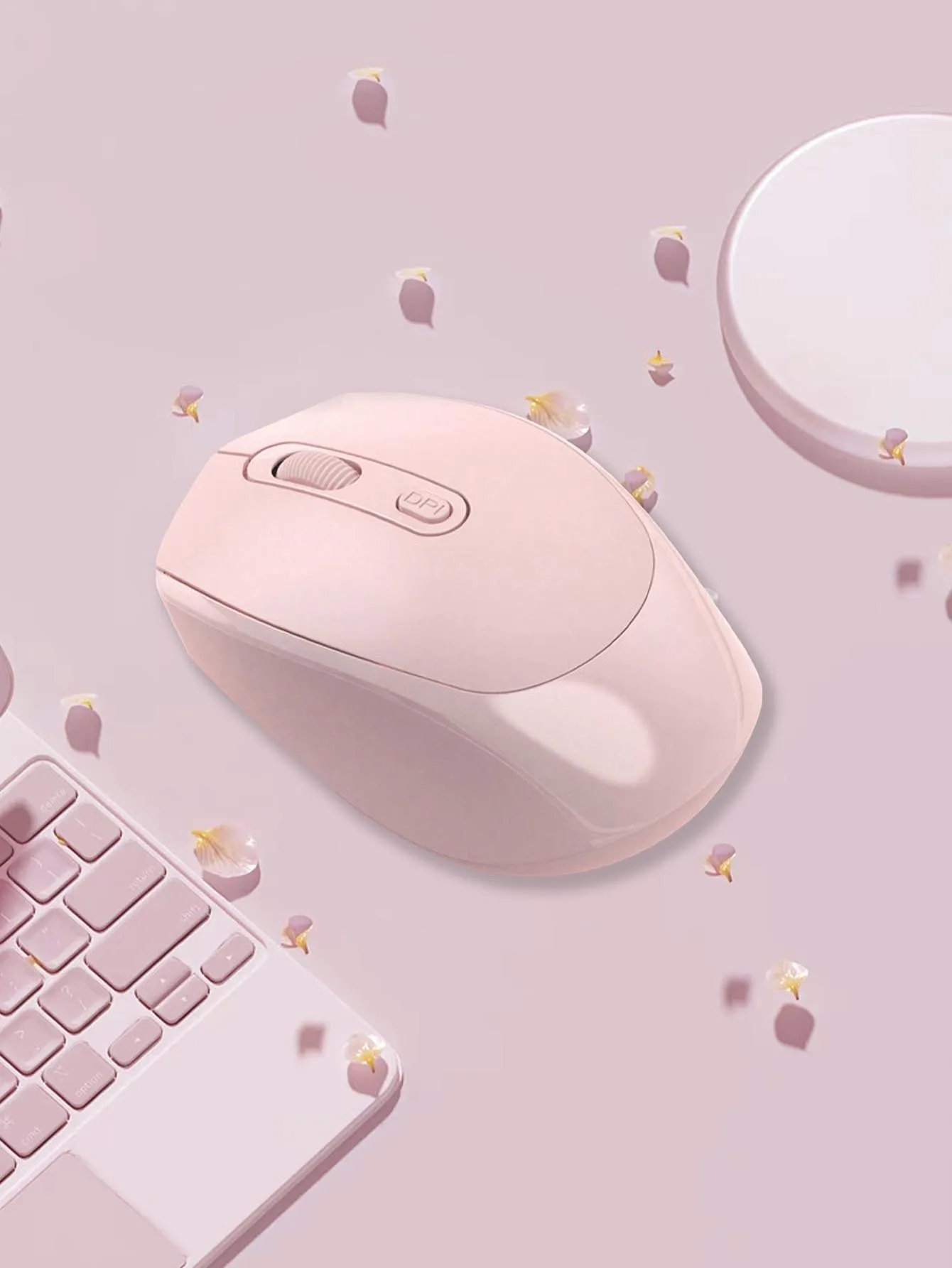 Ratón inalámbrico portátil de oficina de moda, baja latencia, simple y moderno, con tres niveles de ajuste de DPI - imagen 4