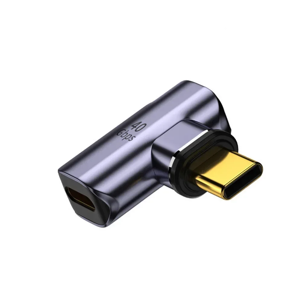 Adaptador magnético USB4.0 Thunderbolt3 USB C a tipo C 40Gbps 100W Cable convertidor magnético de carga rápida 8K @ 60Hz adaptador USB tipo C - imagen 3