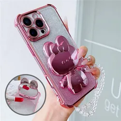 Funda Honor Magic 7 Lite – Antigolpes con Soporte Espejo Purpurina