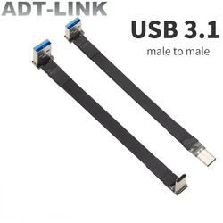 Adaptador USB-C 90° Macho – Extensión FPV 3.1 Gen2