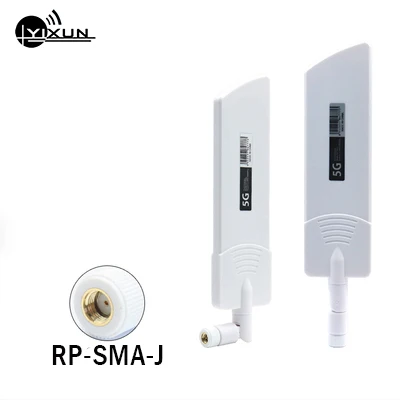 1PCS White RP-SMA-J