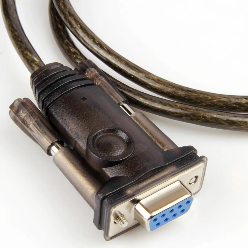 Detalle de los conectores del cable adaptador
