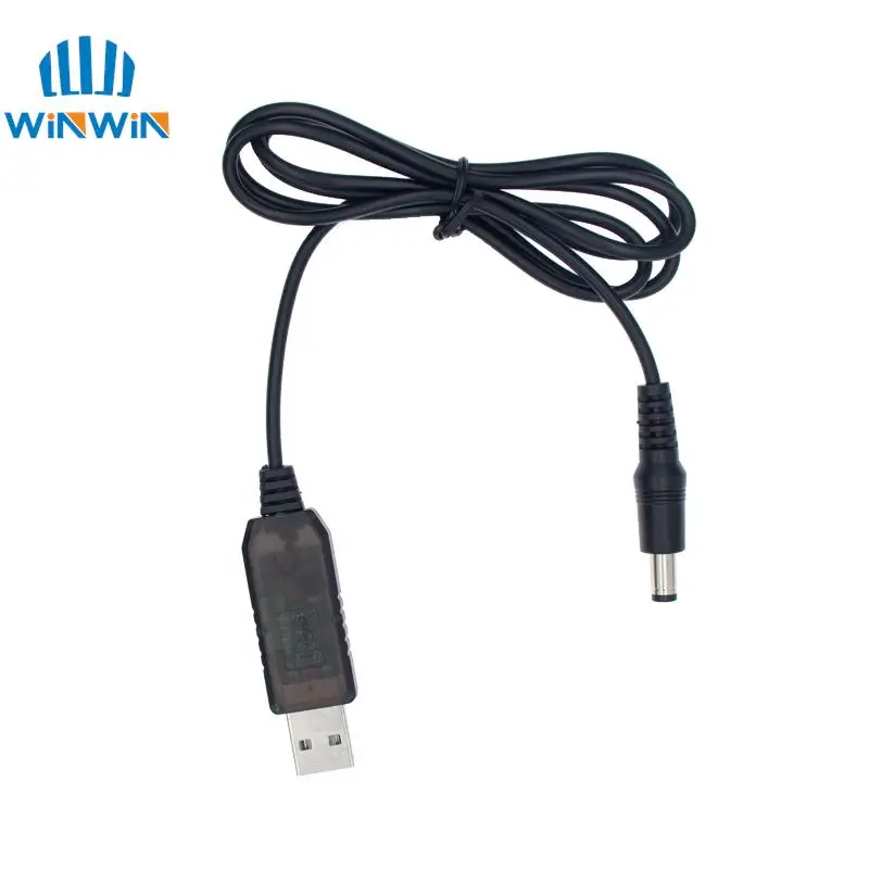Línea de refuerzo de energía Usb, módulo elevador de CC de 5v a CC de 9v/12v, Cable adaptador convertidor Usb de 1M, enchufe de 2,1x5,5mm para arduino WIFI - imagen 3