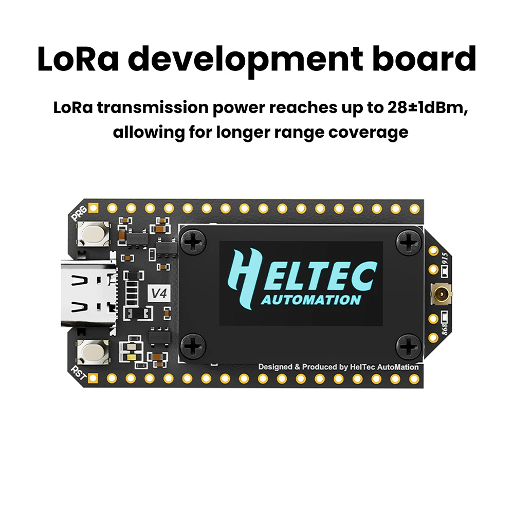 LoRa 32 V4 ESP32 SX1262 Placa de desarrollo de baja potencia 0,96 pulgadas OLED energía Solar soporte GPS WiFi BLE para Arduino IoT - imagen 4