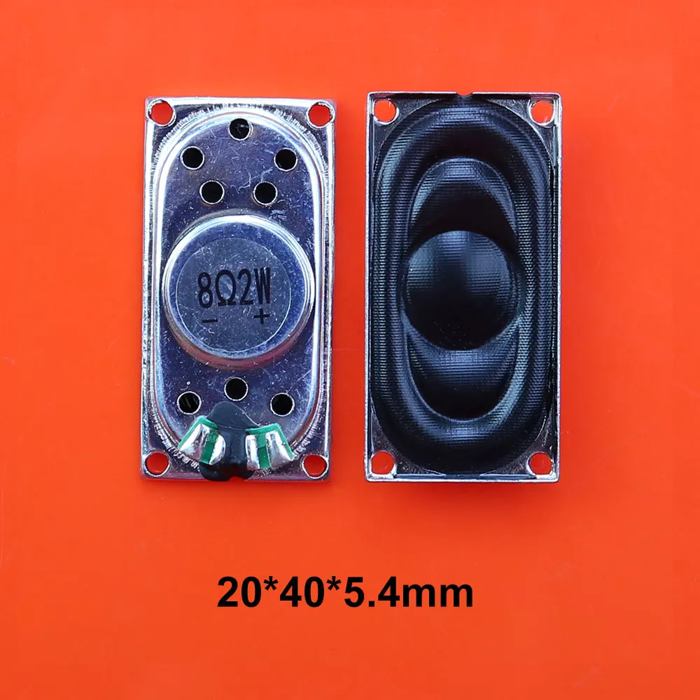 JCD 2 uds altavoz portátil bocina 2035 2040 5030 20*35mm 20*40mm 30*50mm 8 ohm 8R 4R 2W altavoz cuadrado - imagen 4