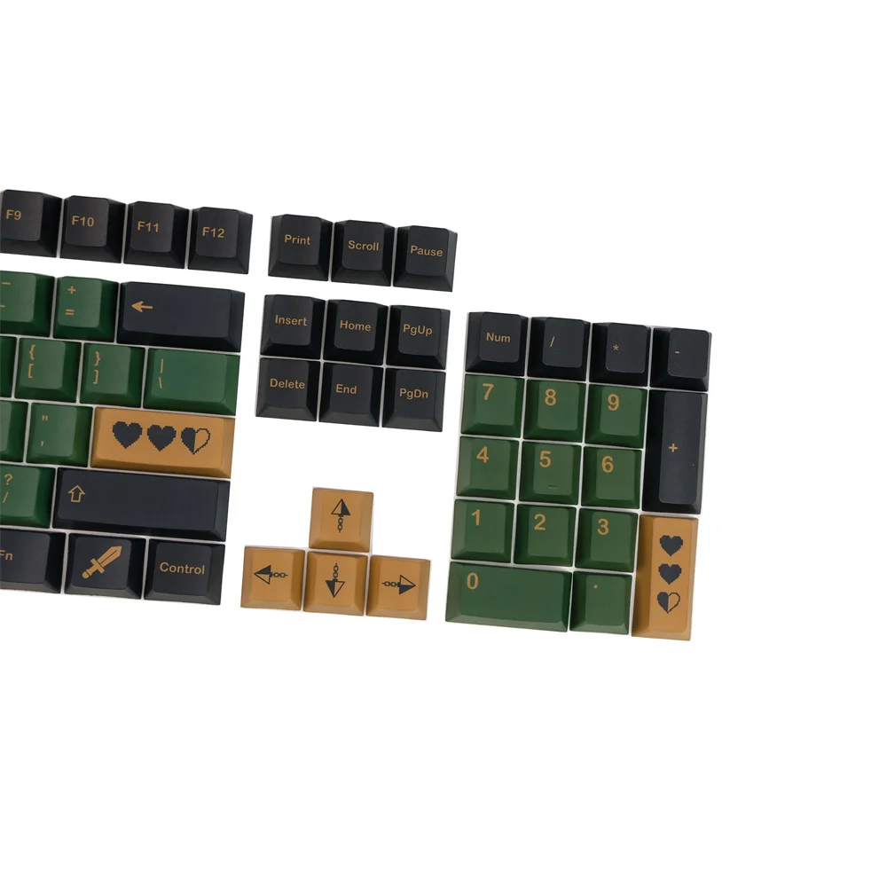 GMK Clone Hero 142 Keycaps – Perfil Cherry para Teclado Mecánico