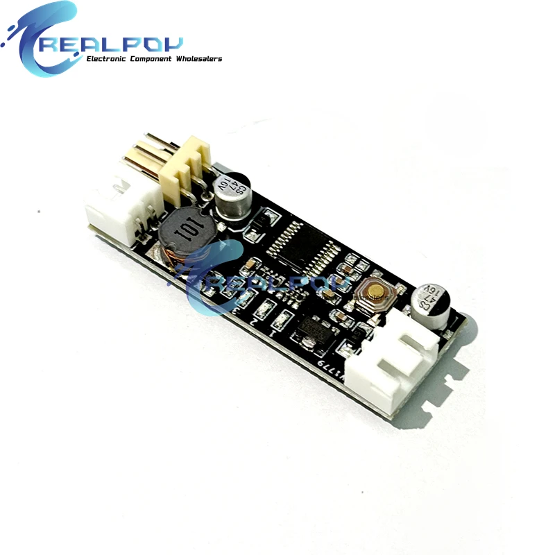 Individual 12V 0.8A DC PWM 2-3 cables ventilador Control de temperatura controlador de velocidad chasis ordenador módulo de reducción de ruido NTC B 50K 3950 - imagen 4