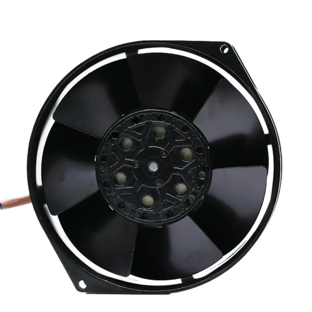Ventilador de CA de doble voltaje de 170 mm, ventilador de gabinete de equipo de flujo axial de metal completo de 115 V/230 V con flujo de aire IP54, 240 CFM - imagen 2