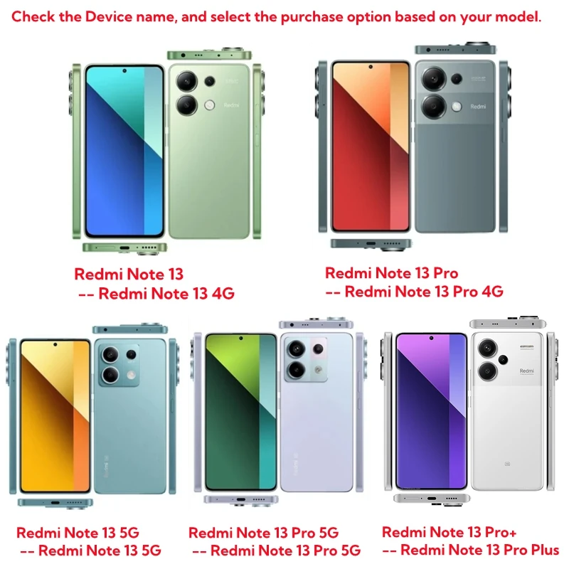 Funda de TPU con gradiente a prueba de golpes para Xiaomi Redmi Note 13 Pro Plus 5G, funda protectora, Fundas Coque Capa - imagen 2