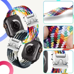 Correa Nailon Trenzada Apple Watch Series 10, 9, 8, SE y Ultra 2