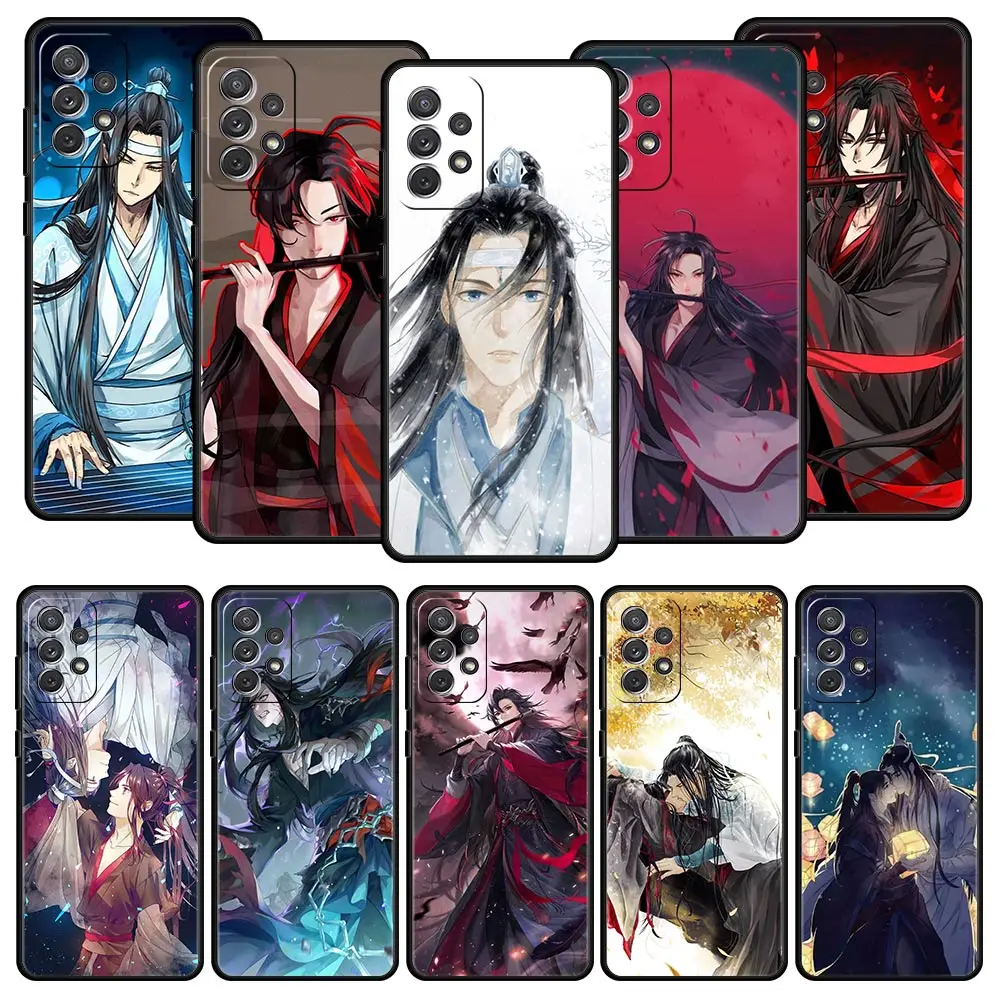 Anime Mo Dao Zu Shi Wei Wuxian para Samsung A51 A71 A21S A12 A11 A31 A41 A01 A03s A52 A32 A22 A13 A23 A33 A53 A73 5G funda de teléfono