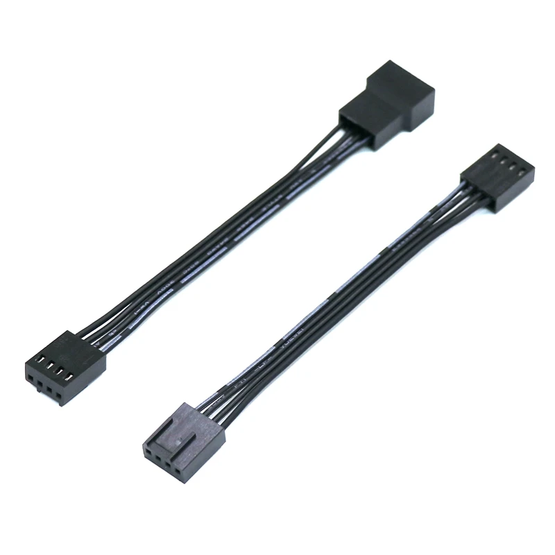 Angitu-ventilador de CPU de 4 pines, Cable de extensión macho a hembra, adaptador de ventilador de refrigeración PWM de 4 pines macho a macho personalizado, 10/30/50/100cm - imagen 3