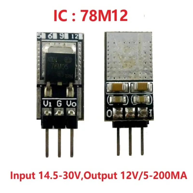 2 uds 78m05 7806 l7809 lm7812 regulador positivo de tres terminales módulo ldo 7-30v a 5v 6v 9v 12v - imagen 3