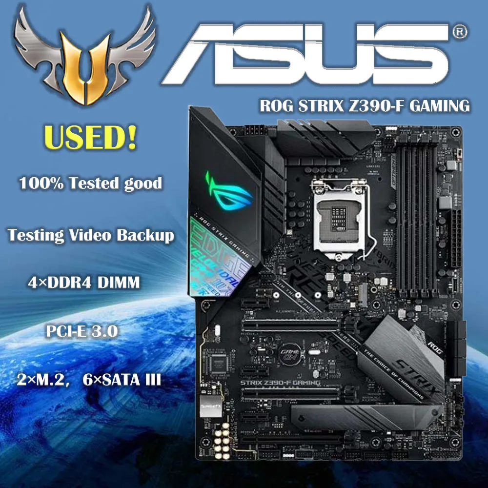 ASUS ROG STRIX Z390-F Placa Base Gaming LGA1151 DDR4 RGB - imagen 3