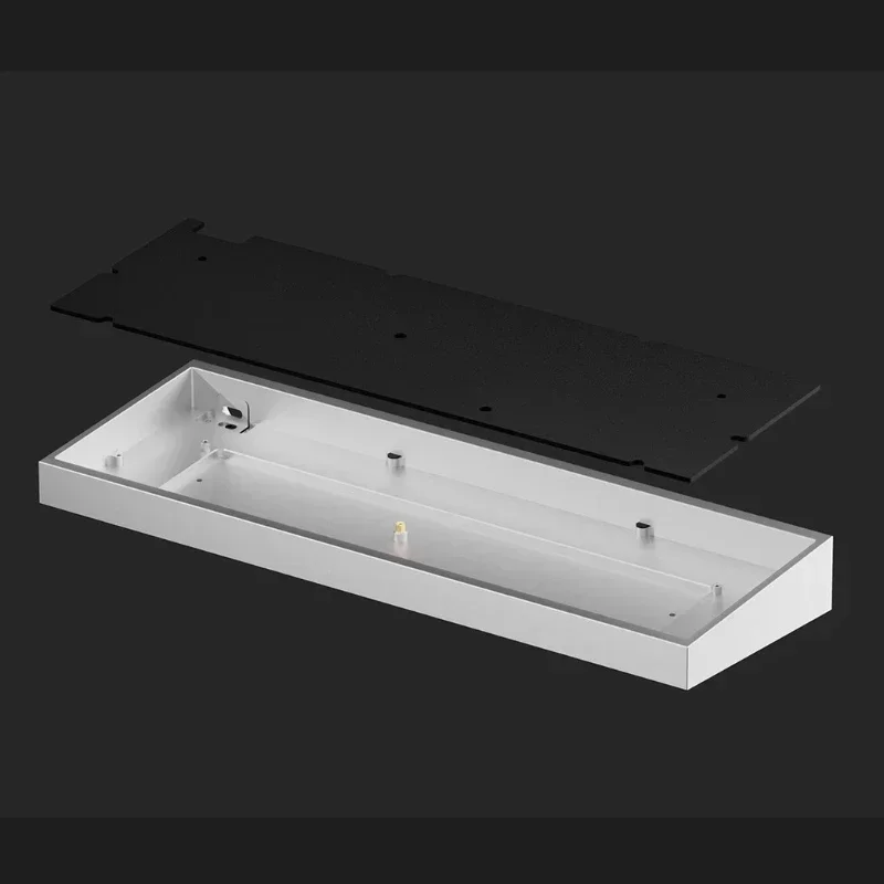 Fundas Wooting 60HE Redux para teclado mecánico KBDfans, carcasa de aluminio CNC personalizada, accesorio para teclado deslizante multicolor para juegos - imagen 2