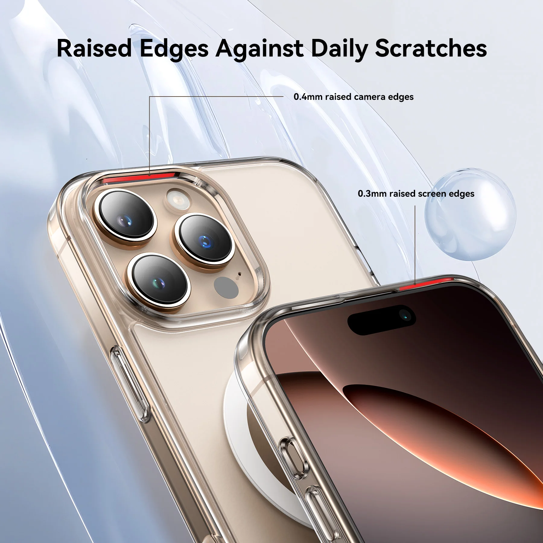 Joyroom-funda esmerilada magnética para iPhone 17 16 Pro Max, funda mate a prueba de golpes para iPhone 16, funda magnética con cargador inalámbrico - imagen 5