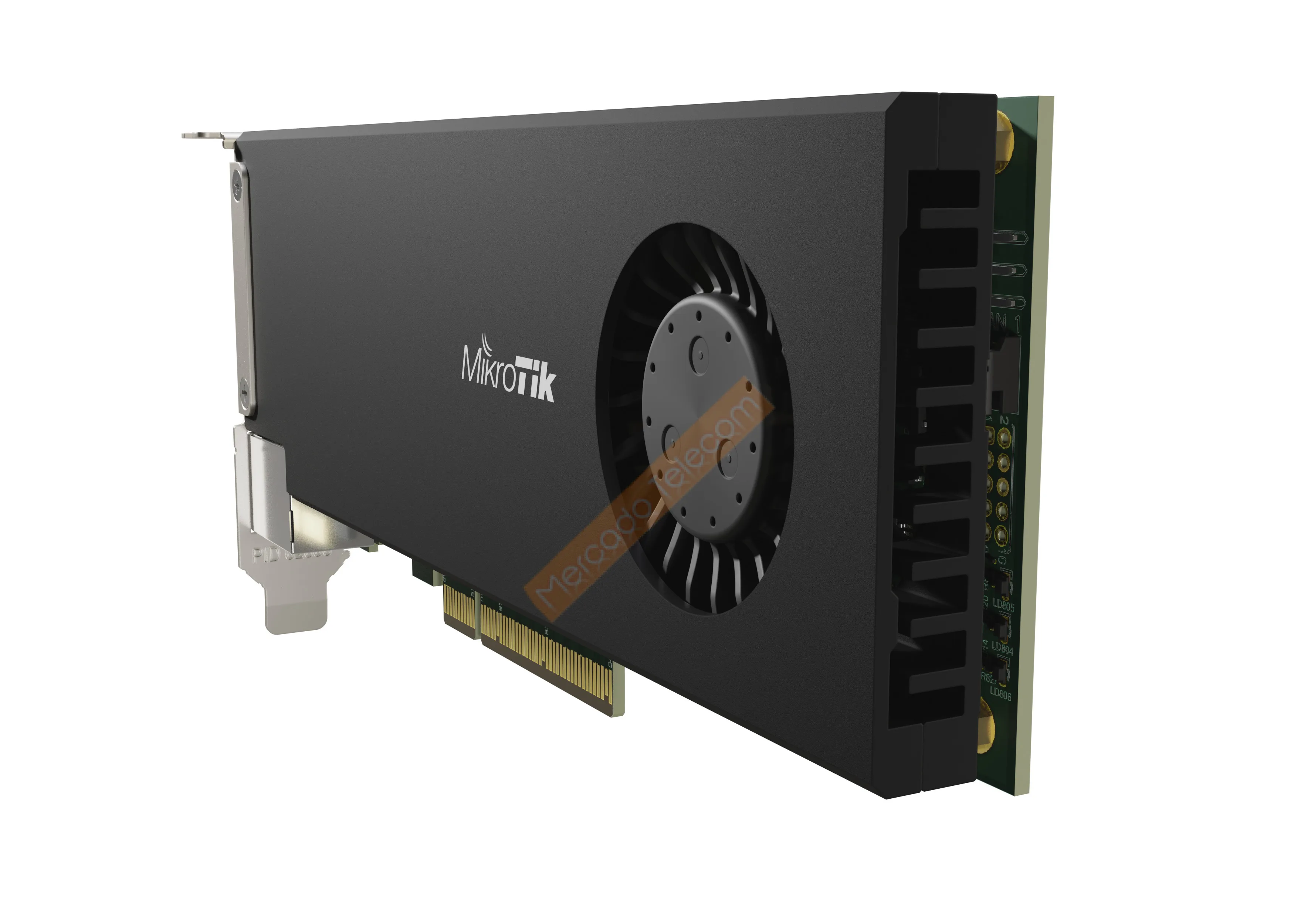 MikroTik CCR2004-1G-2XS-PCIe enrutador de tarjeta de interfaz de red integrada 1000Mbps - imagen 3