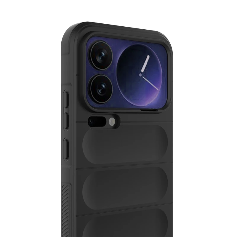 Para Xiaomi 17 Pro Max funda de silicona líquida a prueba de golpes Xiaomi 17 Pro Max cubierta TPU parachoques cubierta protectora de goma para teléfono - imagen 5