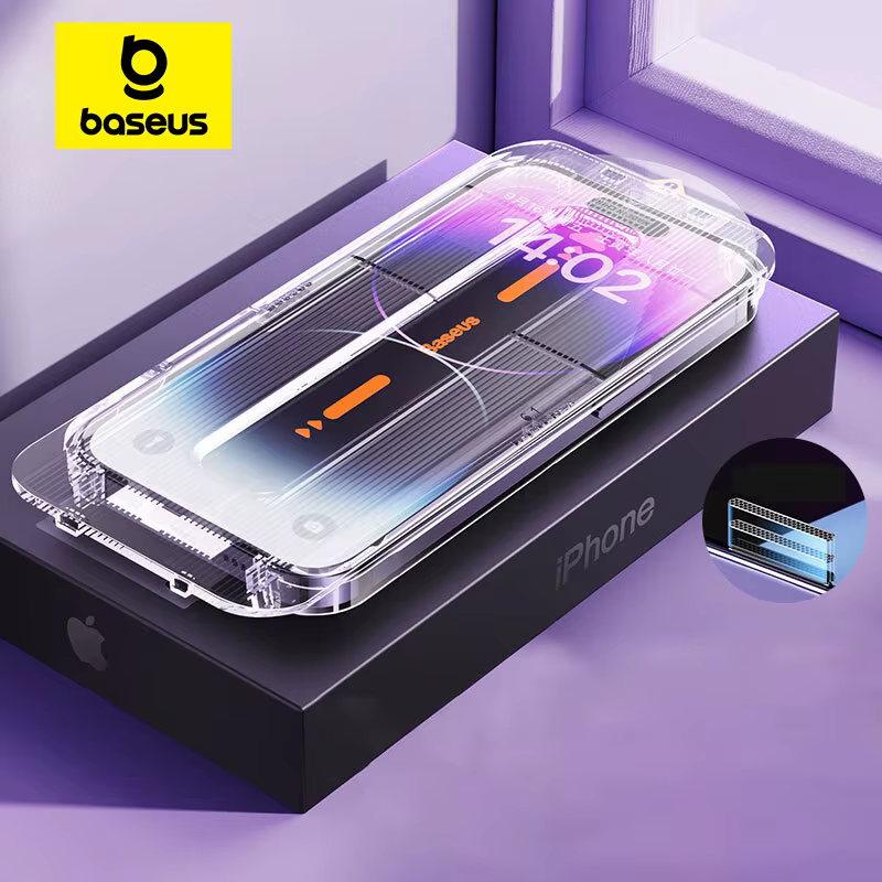 Baseus Vidrio Templado iPhone 15/16 - Protector Privacidad HD