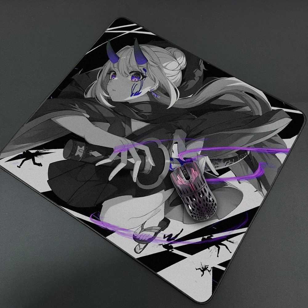 Alfombrilla de ratón para deportes electrónicos, resistente al agua, para juegos profesionales, alfombrilla de ratón de goma de Anime para ordenador, alfombrilla de escritorio para ordenador portátil de 45x40cm - imagen 2