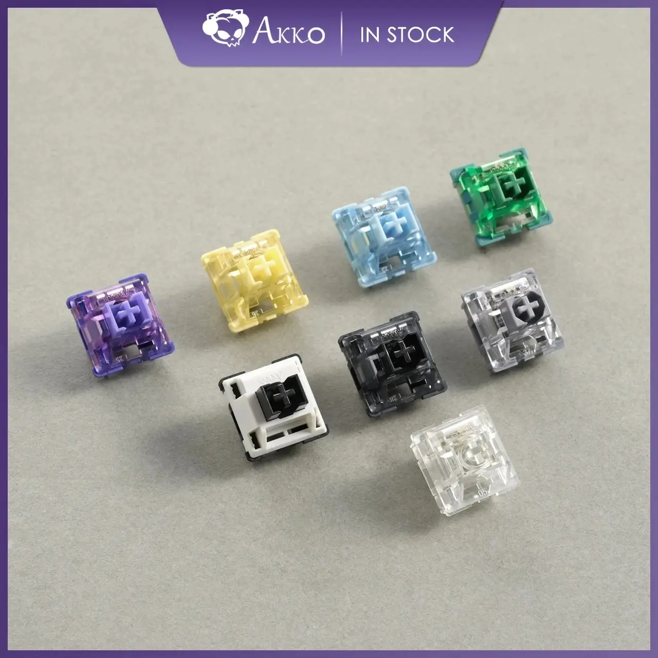Akko V3 Pro interruptores táctiles/interruptor lineal para teclado mecánico paquete de 45 Uds reemplazable Outemu Gateron Cherry MX interruptor de llave